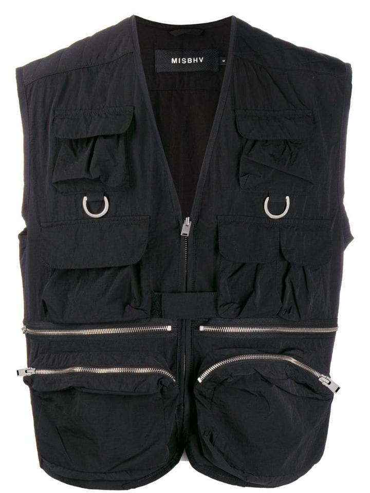 Misbhv Fisherman Vest - Black