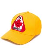 Dsquared2 Stitched Logo Cap - Yellow