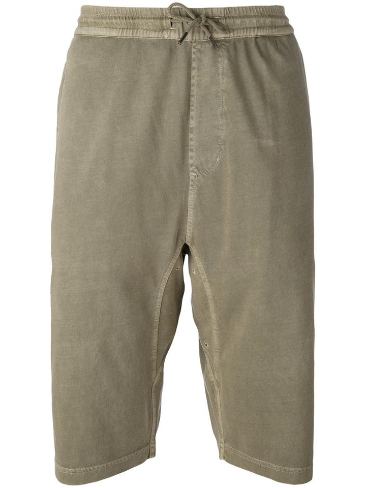 Maharishi - Loose Track Shorts - Men - Cotton - Xl, Green, Cotton