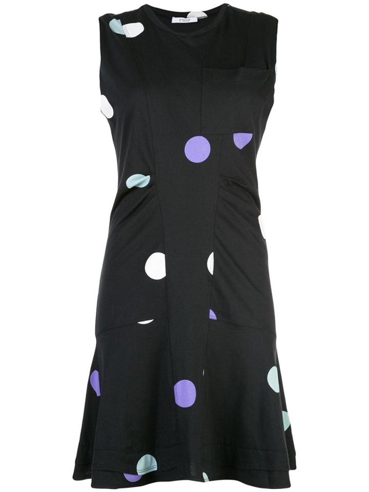 Derek Lam 10 Crosby Sleeveless Dress With Ruffle Hem - Black