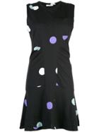 Derek Lam 10 Crosby Sleeveless Dress With Ruffle Hem - Black