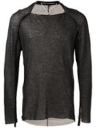 Cedric Jacquemyn - Kimono Sidetaped Sweatshirt - Men - Cotton - 52, Black, Cotton