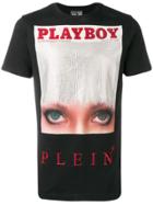 Philipp Plein X Playboy Printed Crystal T-shirt - Black