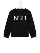 No21 Kids Logo Print Sweatshirt