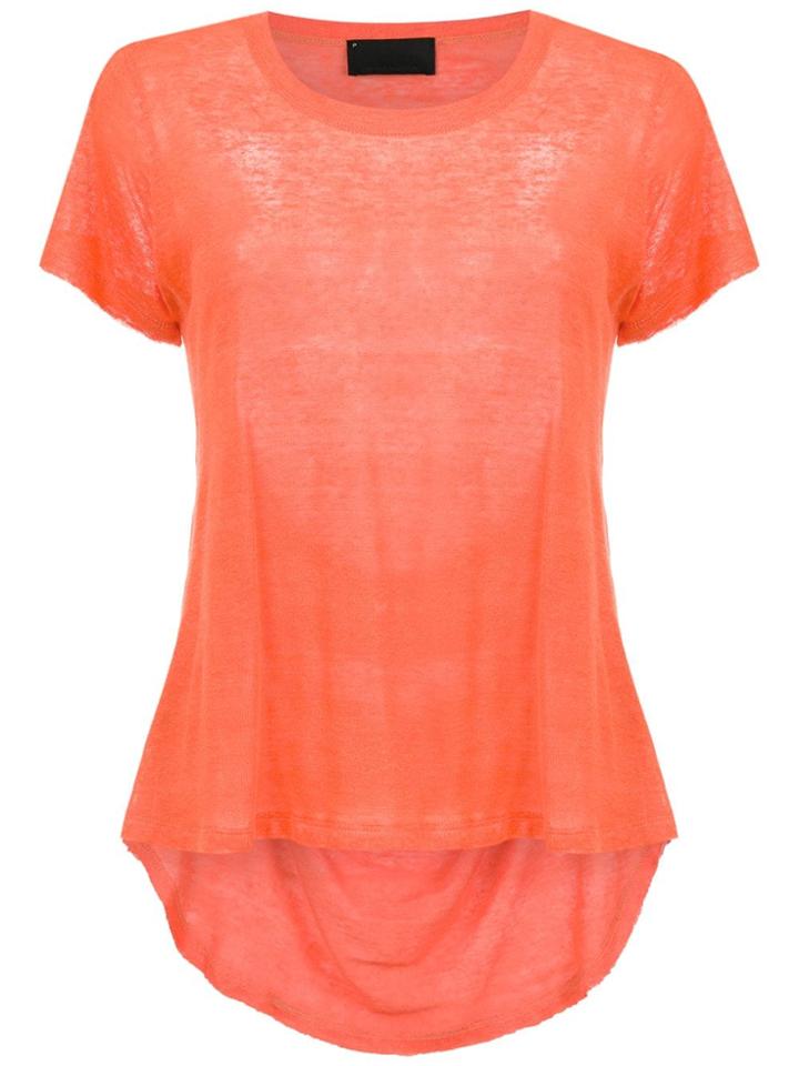 Andrea Bogosian Panelled Top - Yellow & Orange