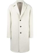Hevo 'ostuni' Coat, Men's, Size: 48, White, Viscose/virgin Wool/polyamide