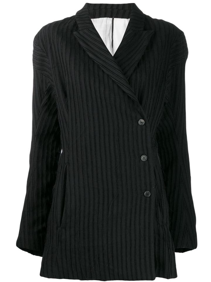 Masnada Eras Ribbed Jacket - Black