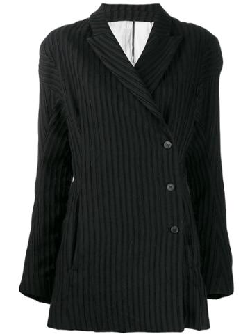 Masnada Eras Ribbed Jacket - Black