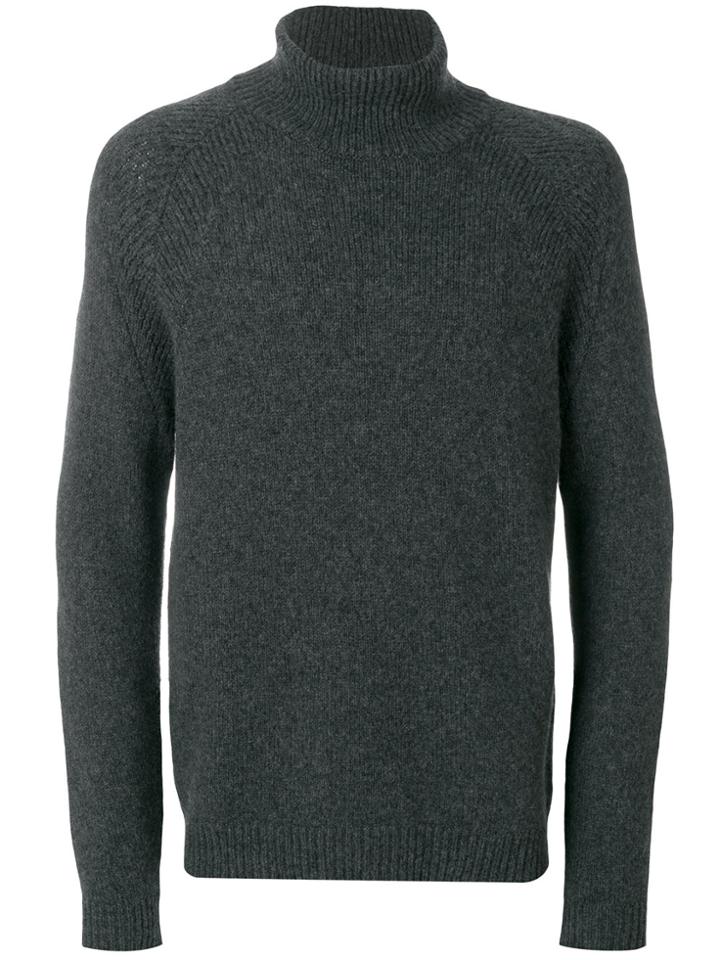 Common Wild Roll-neck Jumper - Grey