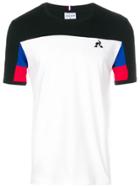 Le Coq Sportif Two Tone Logo T-shirt - White