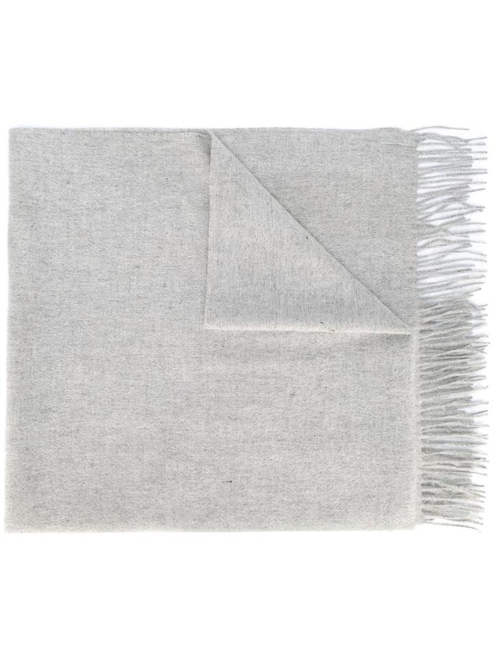 Won Hundred 'caden' Scarf, Adult Unisex, Grey, Wool