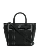 Mulberry Mini Studded Bayswater Tote Bag - Black