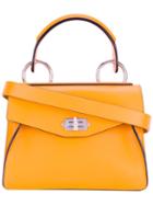 Proenza Schouler - Small Hava Tote - Women - Calf Leather - One Size, Yellow/orange, Calf Leather