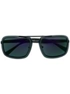 Versace Eyewear Square Shaped Sunglasses - Black