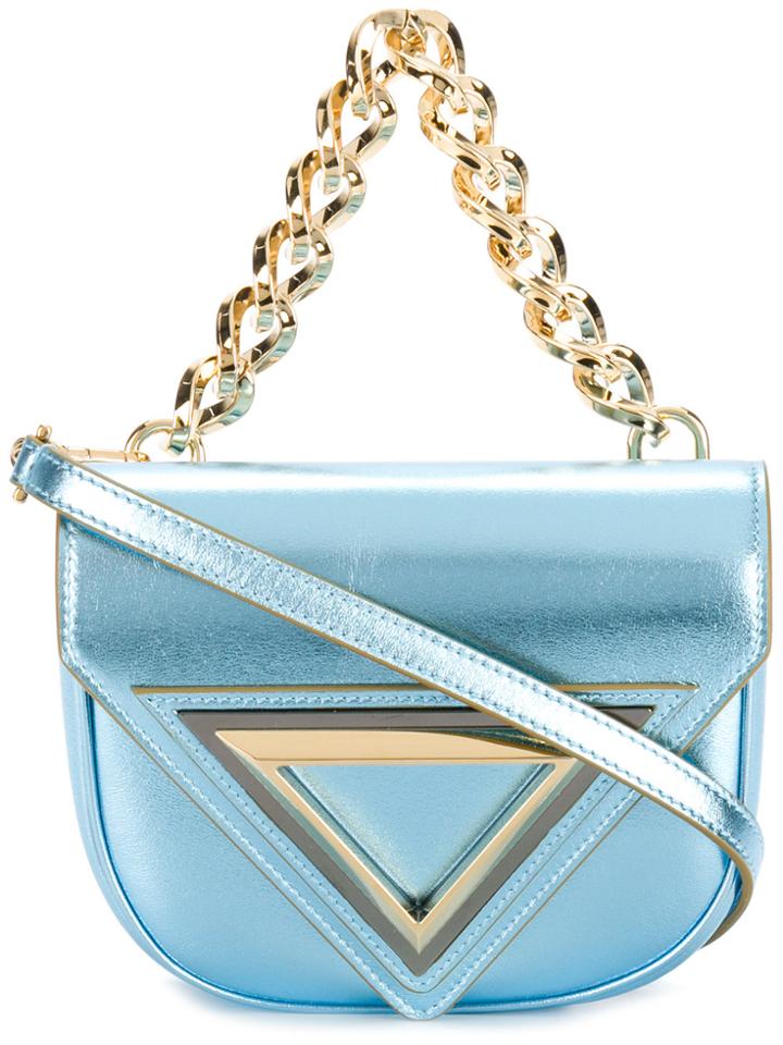 Giaquinto Fold Over Bag - Blue