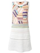 Missoni - Fitted Patchwork Dress - Women - Silk/cotton/nylon/wool - 42, Silk/cotton/nylon/wool