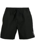 Calvin Klein Underwear Logo Print Swim Shorts - Black