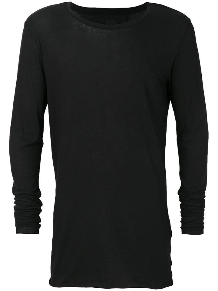Thom Krom Long Sleeve Top - Black
