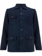 Fdmtl Pocket Detail Jacket - Blue