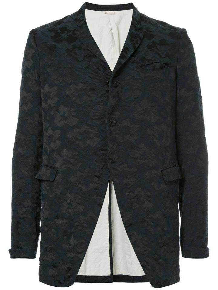 Comme Des Garçons Vintage Jacquard Blazer - Black