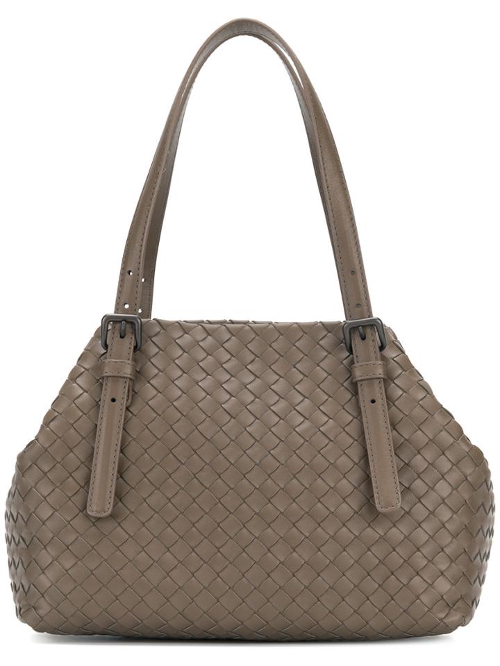 Bottega Veneta Medium Intrecciato Tote Bag - Brown