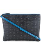 Mcm Detachable Strap Clutch, Women's, Black