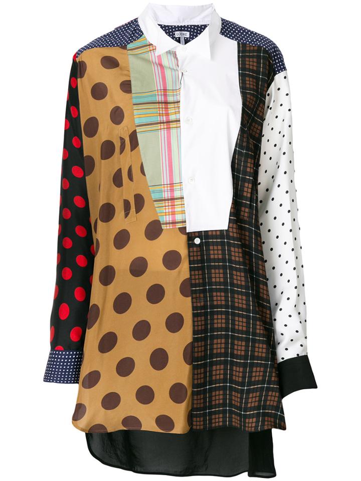 Loewe Patchwork Shirt - Multicolour