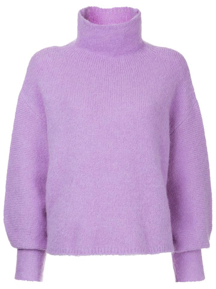 Le Ciel Bleu Turtleneck Jumper - Purple