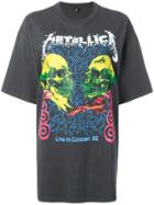 R13 Metallica Oversized T-shirt - Grey
