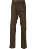 Fortela Straight-leg Trousers - Brown