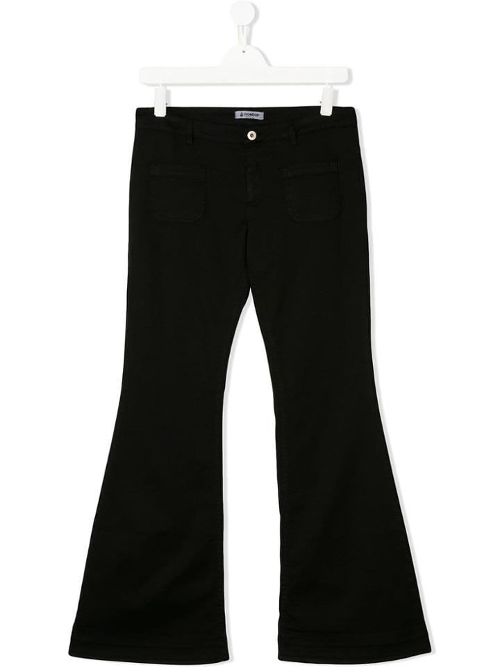 Dondup Kids Flared Trousers - Black