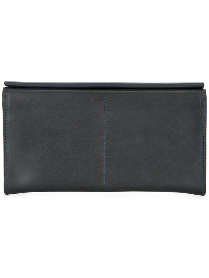 Isaac Reina Hitchcock Large Wallet - Black