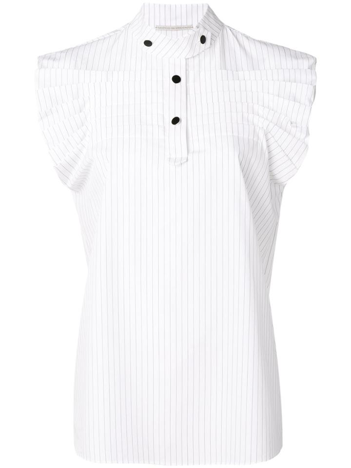 Marco De Vincenzo Pinstriped Shirt - White