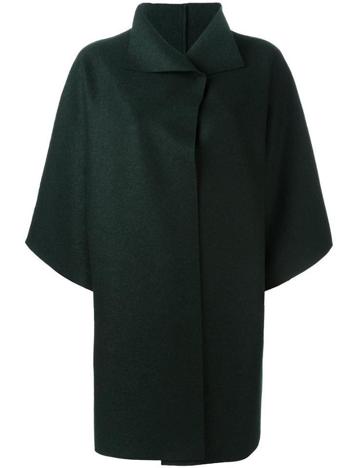 Harris Wharf London Oversized Coat, Women's, Size: Xs, Green, Virgin Wool