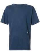 The Elder Statesman Palm Tree Detail T-shirt, Men's, Size: Xl, Blue, Cotton