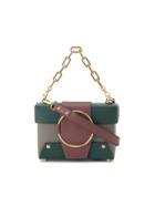 Yuzefi Mini Tri Colour Leather Asher Box Bag - Multicolour