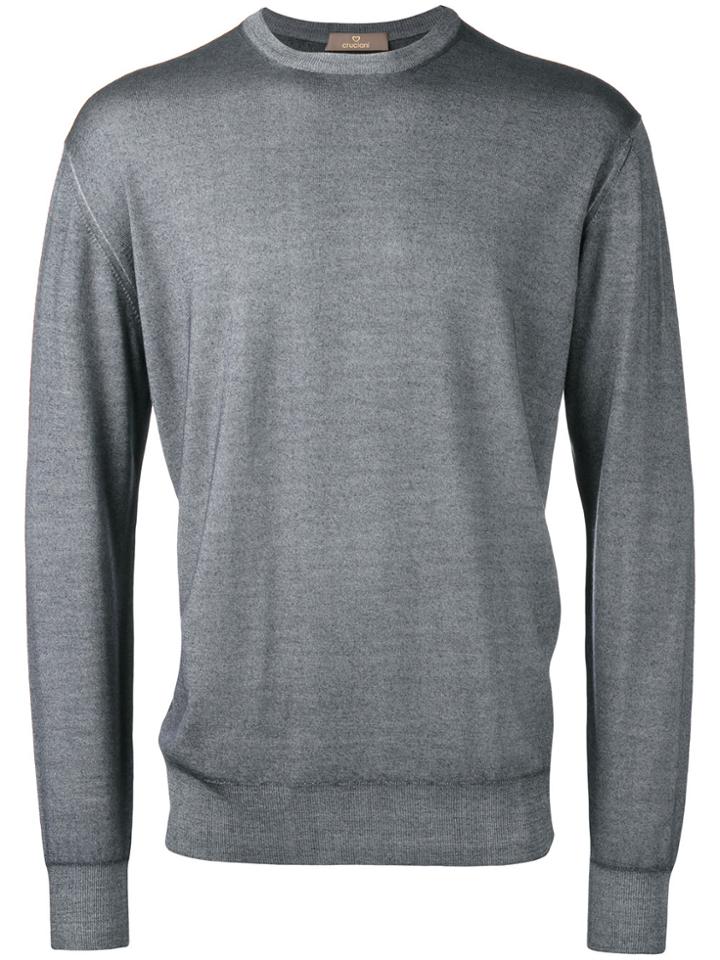 Cruciani Slim Fit Jumper - Grey