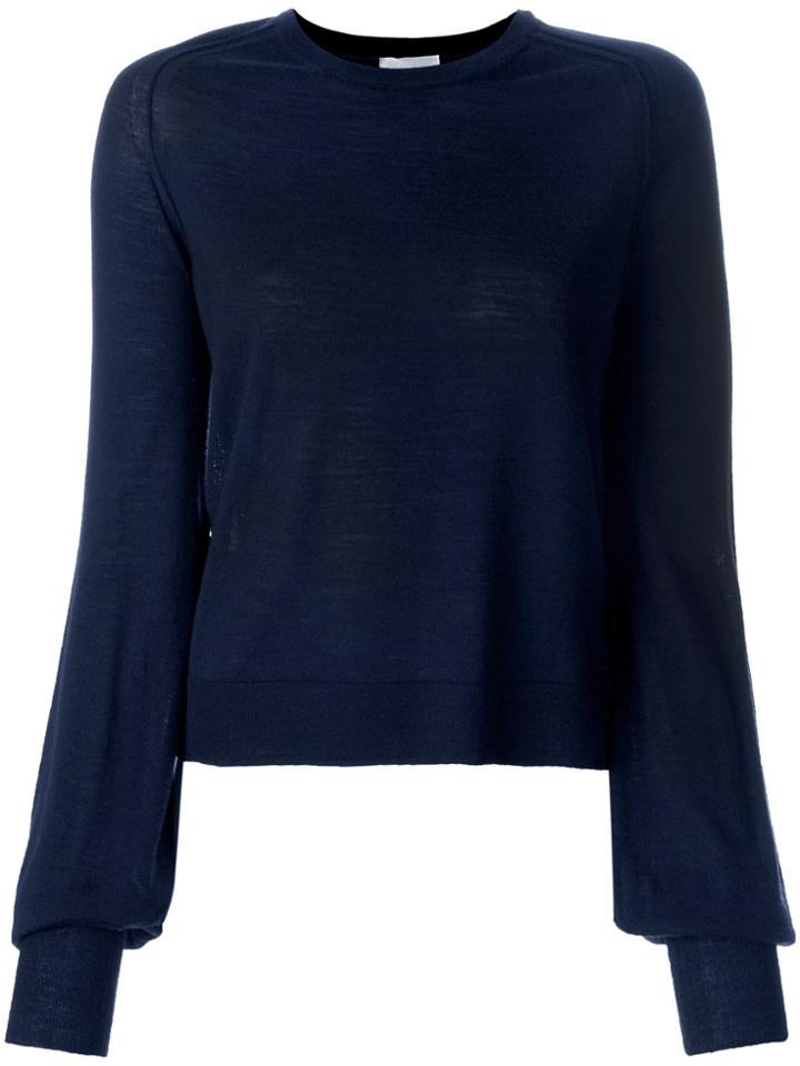 Forte Forte Crew Neck Jumper - Blue
