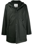 Herschel Supply Co. Long Sleeve Hooded Raincoat - Black