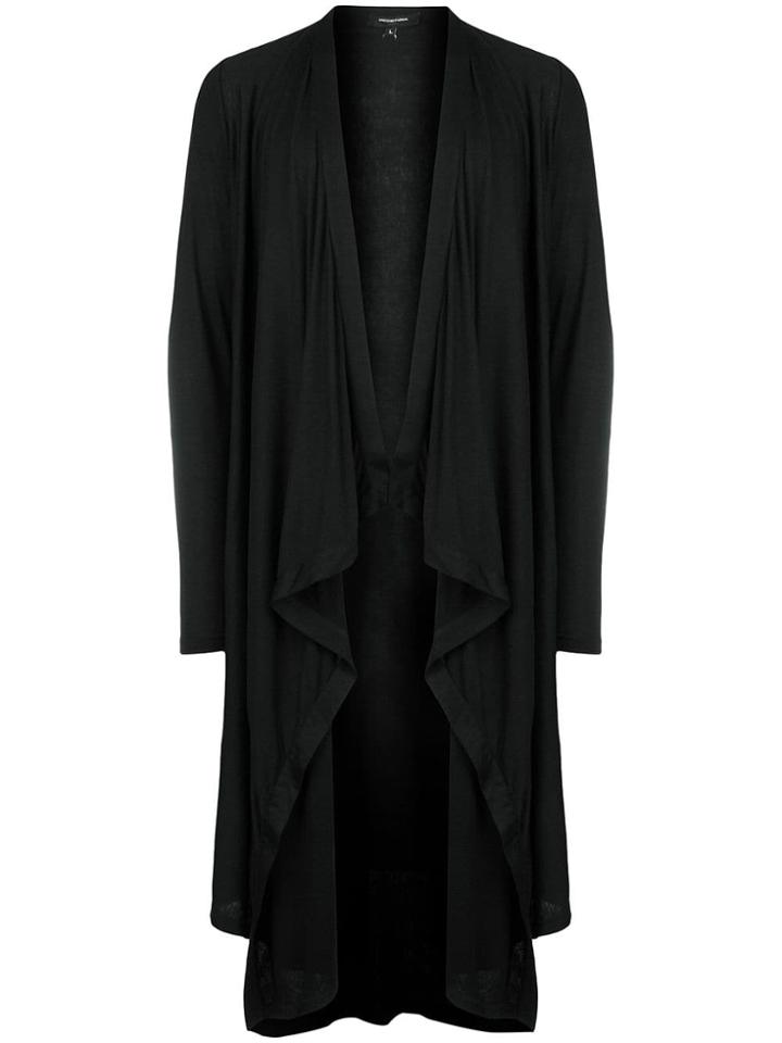 Unconditional Draped Long Cardigan - Black