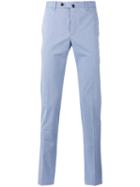 Pt01 Slim Fit Chino Trousers, Men's, Size: 56, Blue, Cotton/spandex/elastane