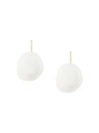 Wouters & Hendrix Gold 18kt Yellow Gold Pearl Drop Earrings - White