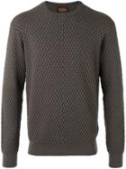 Tod's Woven Detail Jumper - Brown