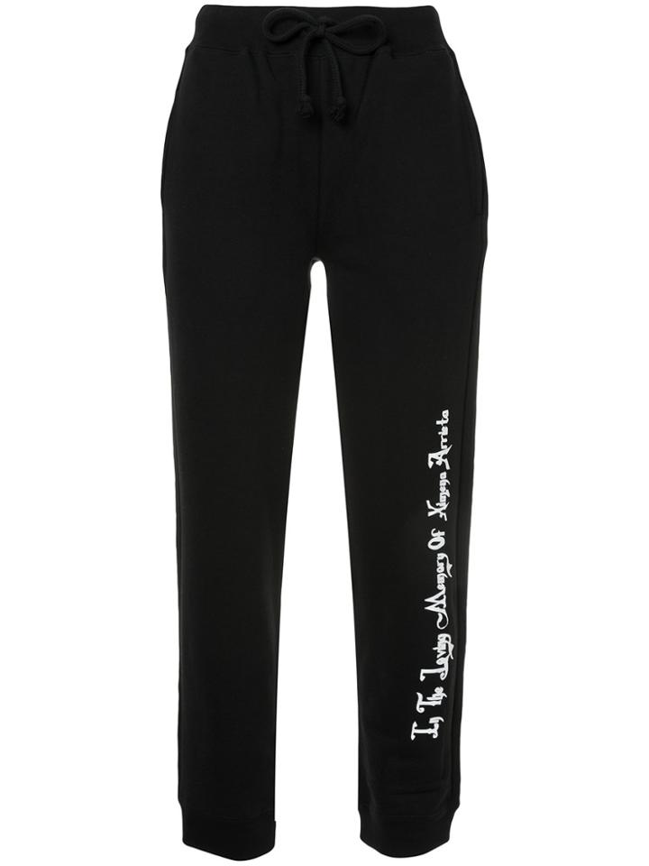 G.v.g.v.flat Printed Track Pants - Black