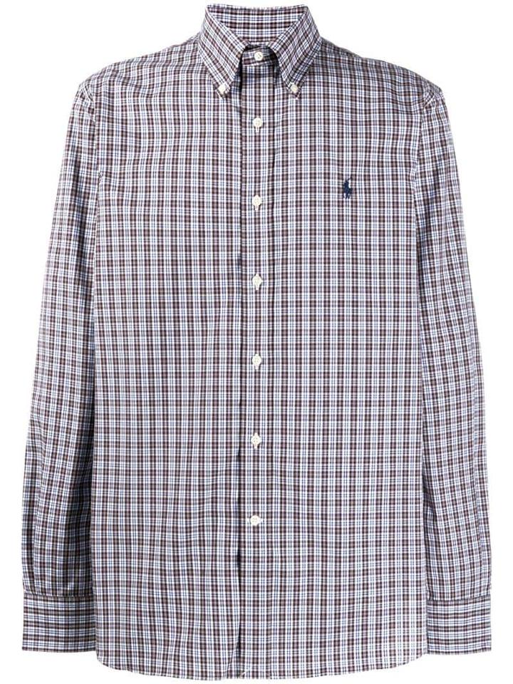 Polo Ralph Lauren Plaid Print Shirt - Brown