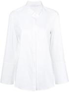 Fabiana Filippi Beaded Collar Shirt - White