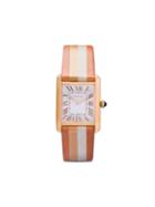 La Californienne Cartier Tank Watch - Gold Glitter