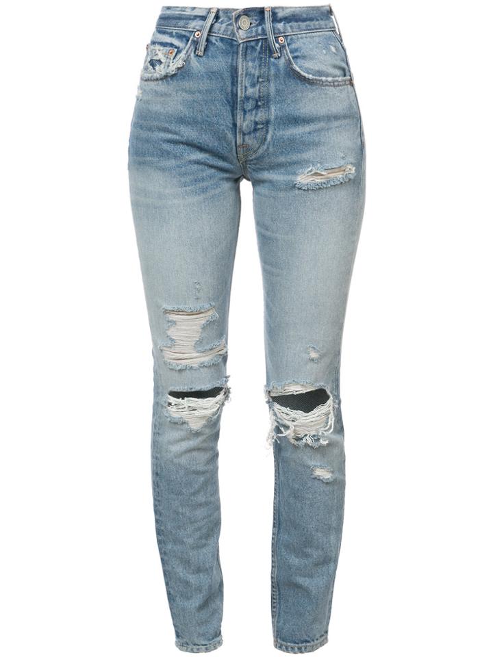 Grlfrnd Distressed Jeans - Blue