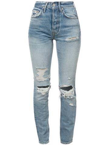 Grlfrnd Distressed Jeans - Blue