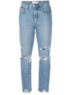 Nobody Denim Bessette Slim-fit Jeans - Blue